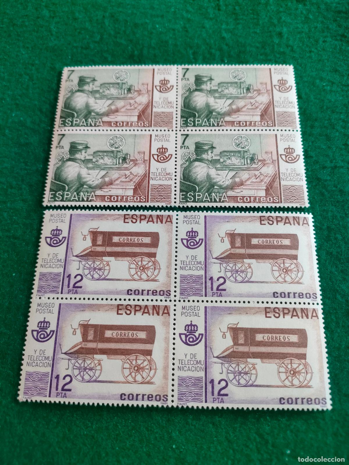 Briefmarken: EDIFIL 2637-38 NUEVO PERFECTO EN BLOQUE DE 4