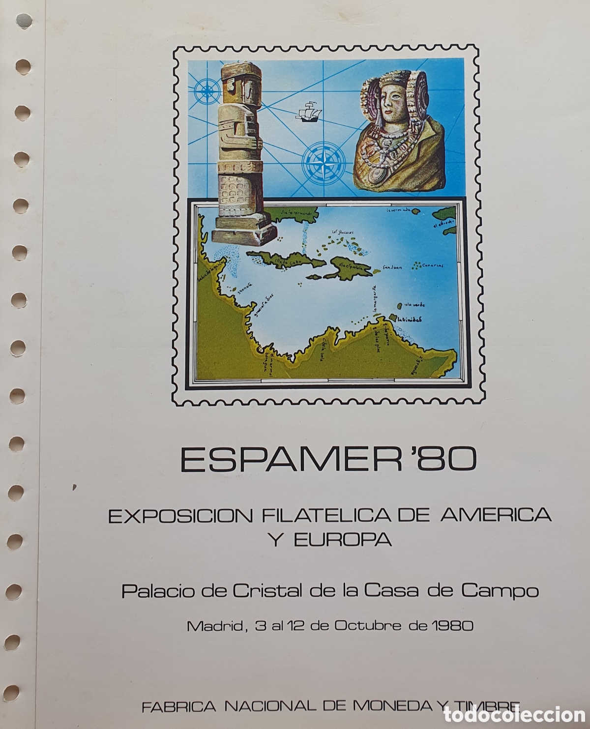 Briefmarken: Espamer 80 F.N.M.T n&uacute;mero 12