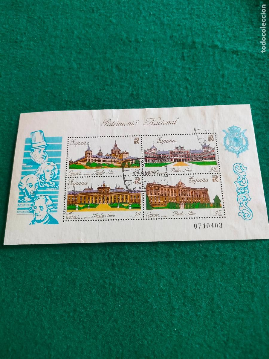 Sellos: EDIFIL 3046 HOJTA USADA