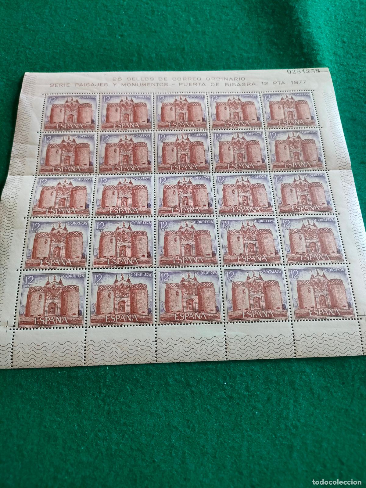 Sellos: EDIFIL 2422 PLIEGO DE 25 SELLOS