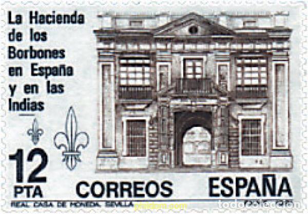 Sellos: 85717 MNH ESPA&Ntilde;A 1981 LA HACIENDA DE LOS BORBONES EN ESPA&Ntilde;A Y EN LAS INDIAS
