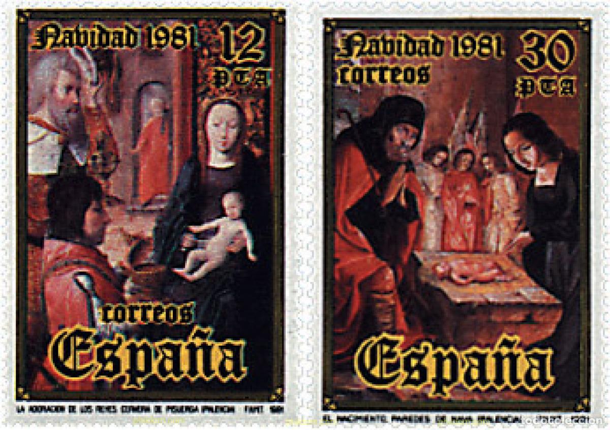 Sellos: 85714 MNH ESPA&Ntilde;A 1981 NAVIDAD