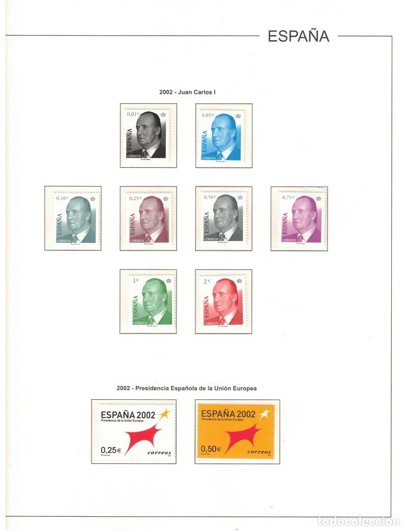 Briefmarken: ESPA&Ntilde;A A&Ntilde;O 2002 COLECCI&Oacute;N COMPLETA DE SELLOS HOJAS BLOQUES Y CARNET