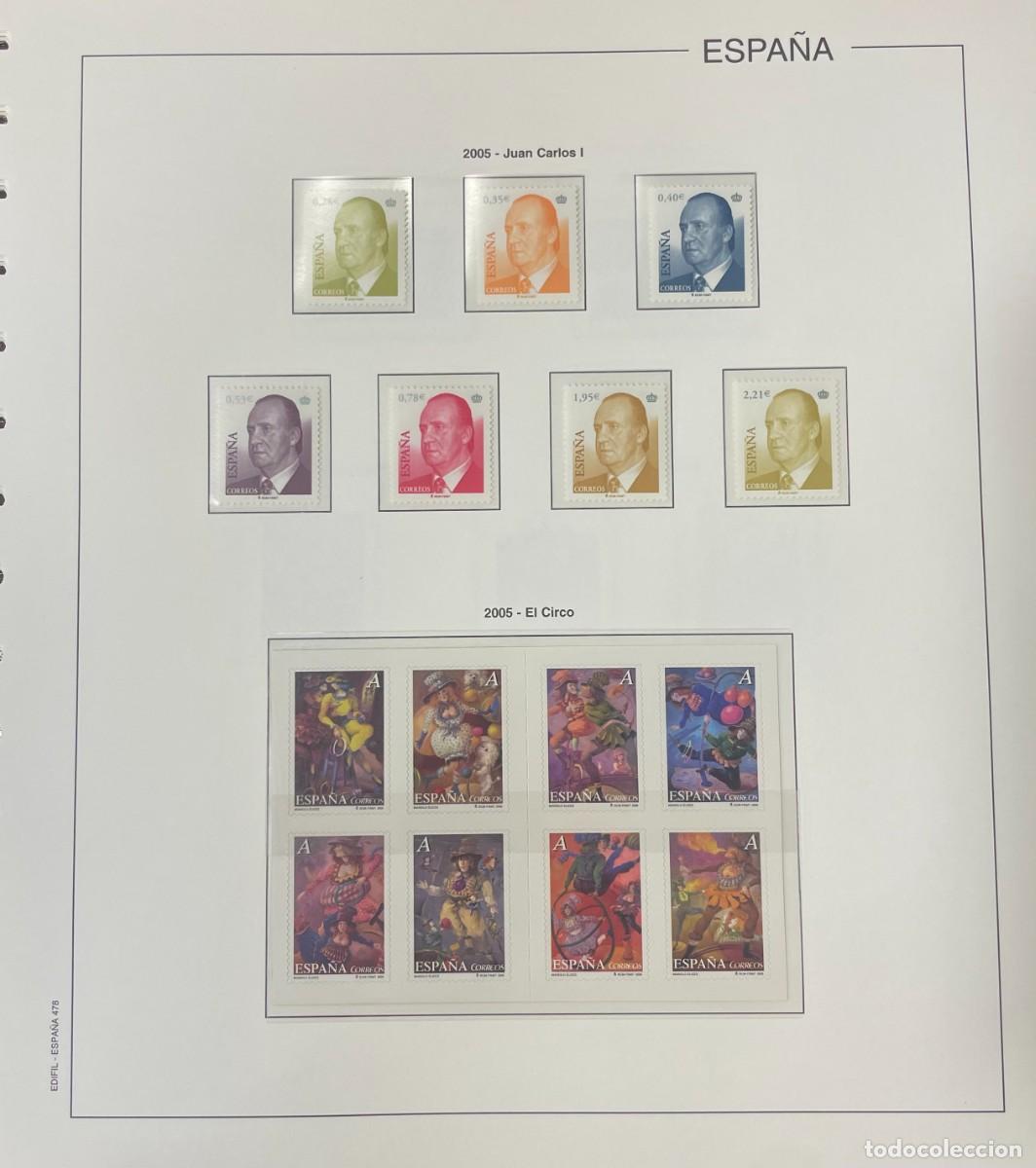 Briefmarken: ESPA&Ntilde;A. A&Ntilde;O 2005. COLECCION COMPLETA DE SELLOS, HOJAS BLOQUES NUEVO