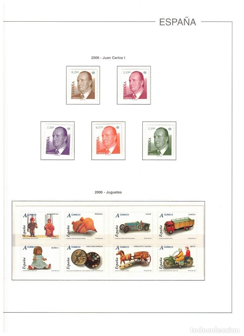 Sellos: ESPA&Ntilde;A. A&Ntilde;O 2006 COLECCI&Oacute;N COMPLETA DE SELLOS Y HOJAS BLOQUES
