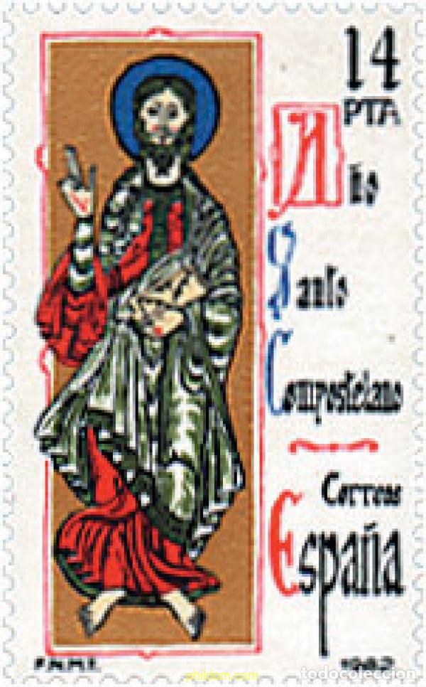 Francobolli: 85070 MNH ESPA&Ntilde;A 1982 A&Ntilde;O SANTO COMPOSTELANO