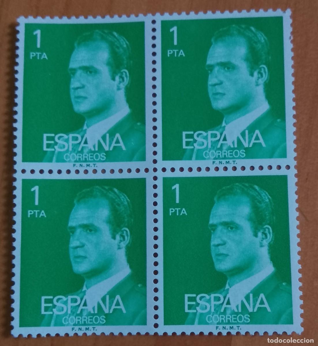 Briefmarken: ESPA&Ntilde;A - V/F 1 PTA - TIRA NUEVA - A&Ntilde;O 1976, EDIFIL 2390 - MONARQU&Iacute;A, REY JUAN CARLOS I