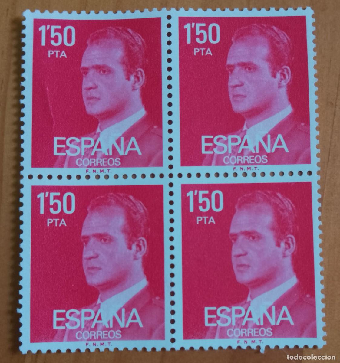 Stamps: ESPA&Ntilde;A - V/F 1,50 PTA - TIRA NUEVA - A&Ntilde;O 1976, EDIFIL 2344 - MONARQU&Iacute;A, REY JUAN CARLOS I