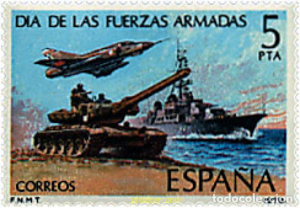 Briefmarken: 85028 MNH ESPA&Ntilde;A 1979 DIA DE LAS FUERZAS ARMADAS