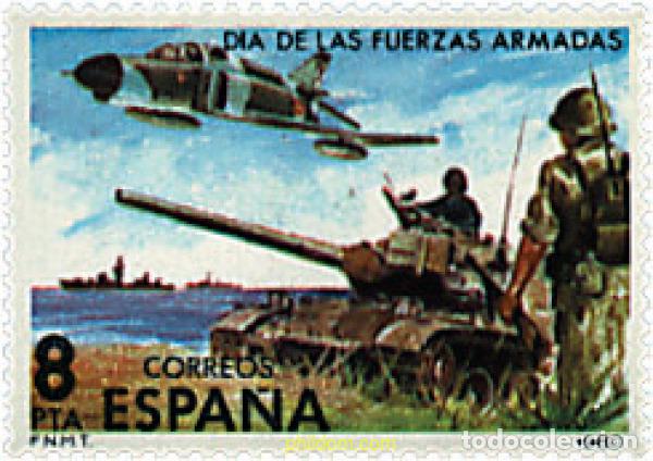 Briefmarken: 85046 MNH ESPA&Ntilde;A 1980 DIA DE LAS FUERZAS ARMADAS