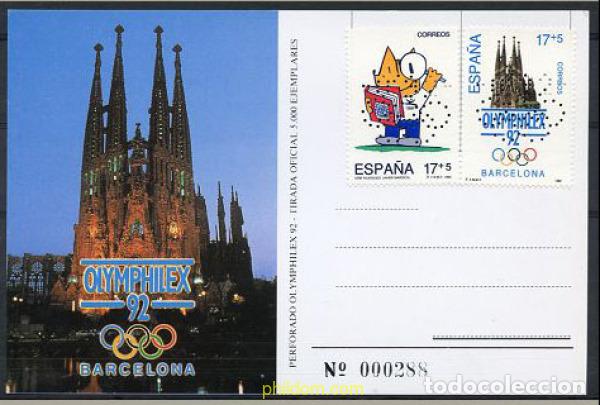 Sellos: 219839 MNH ESPA&Ntilde;A 1992 25 JUEGOS OLIMPICOS VERANO BARCELONA 1992