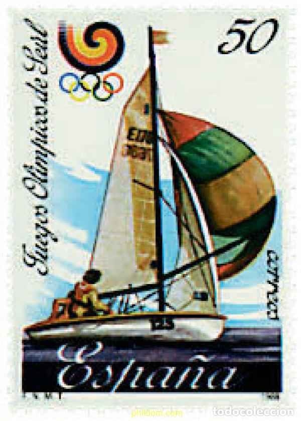 Sellos: 258325 MNH ESPA&Ntilde;A 1988 24 JUEGOS OLIMPICOS VERANO SEUL 1988