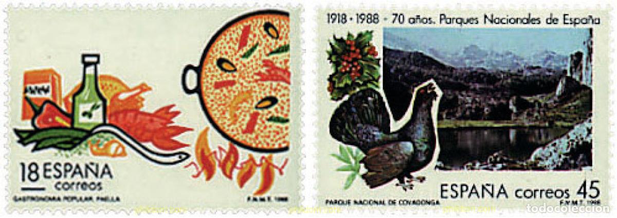 Sellos: 131006 MNH ESPA&Ntilde;A 1988 TURISMO
