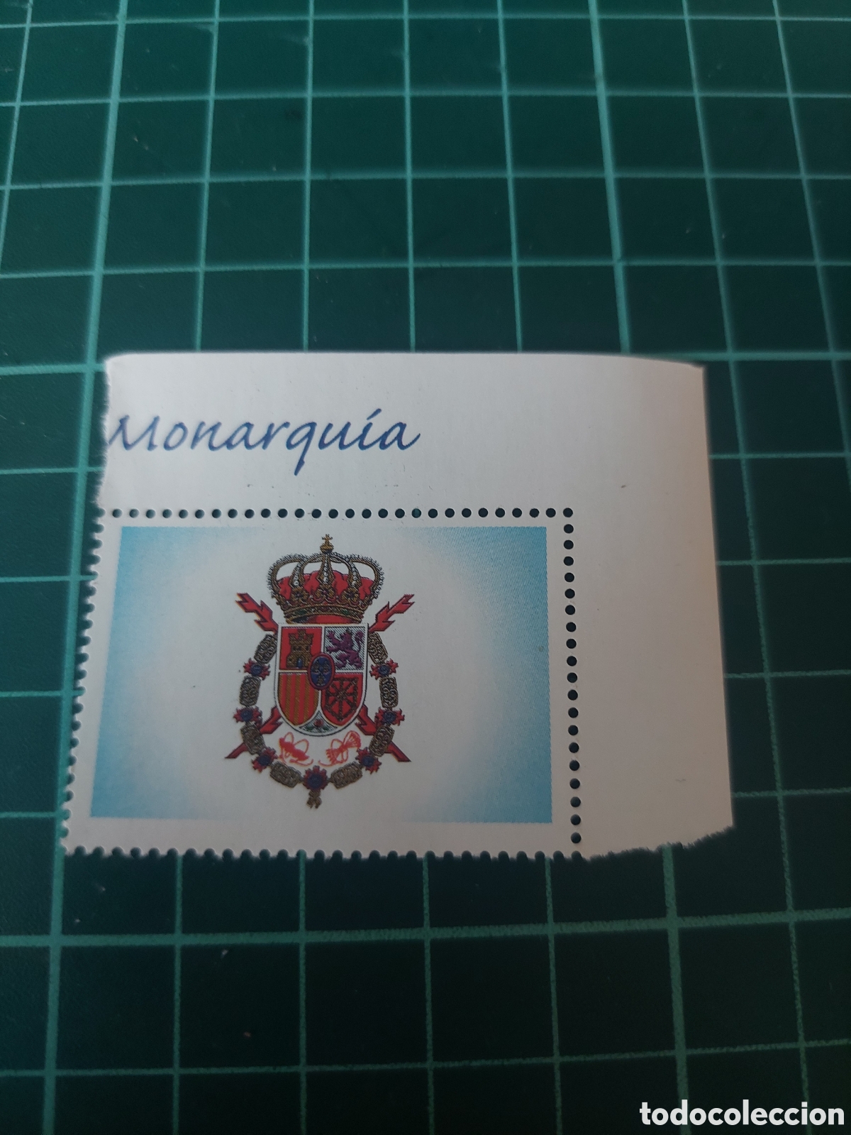 Sellos: Edifil 4087 bandeleta escudo Real monarqu&iacute;a espa&ntilde;ola nuevos 2004