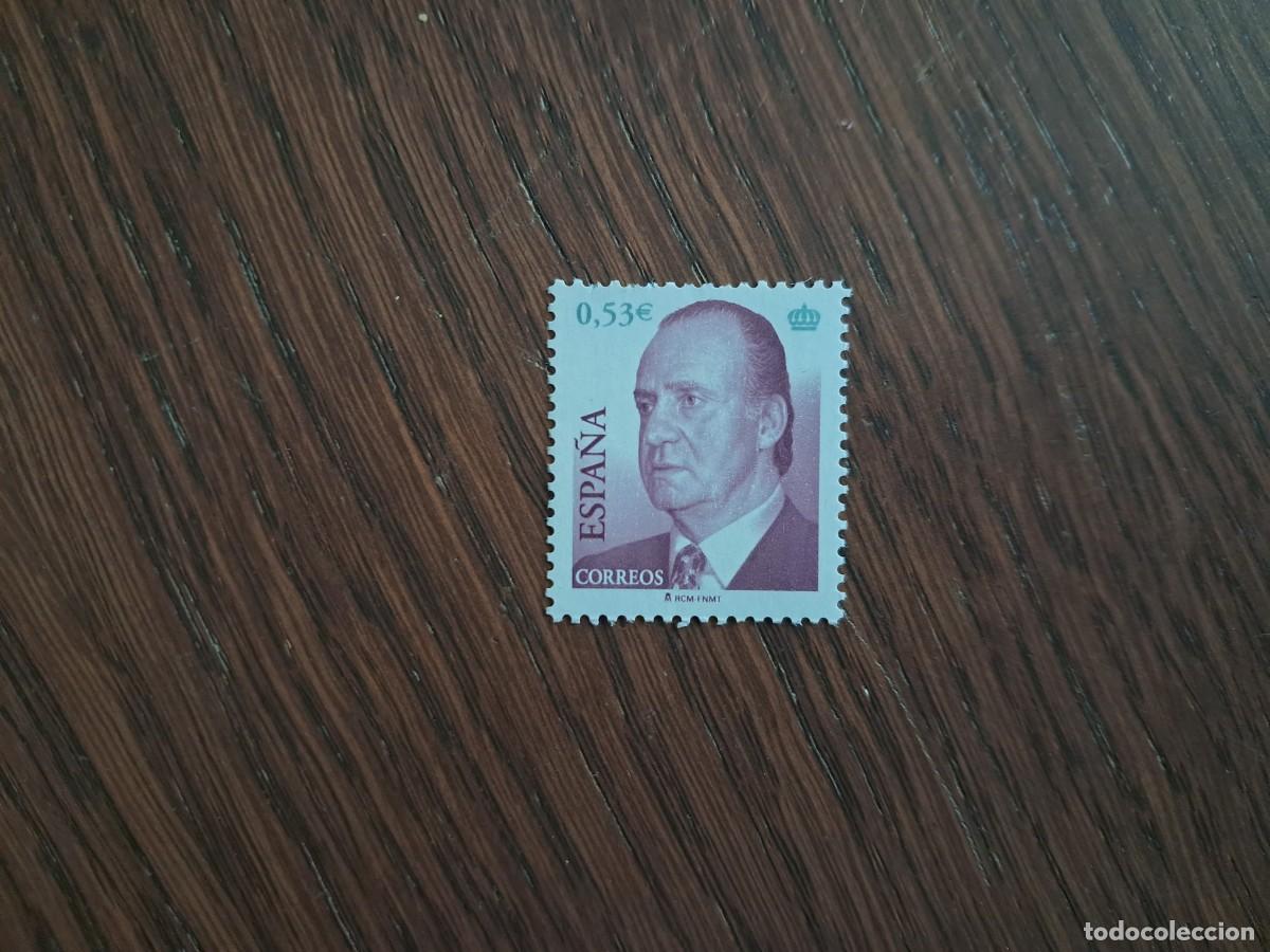 Sellos: sello de Espa&ntilde;a nuevo, serie b&aacute;sica Juan Carlos I, 0,53 ctos. edifil 4145, a&ntilde;o 2005.