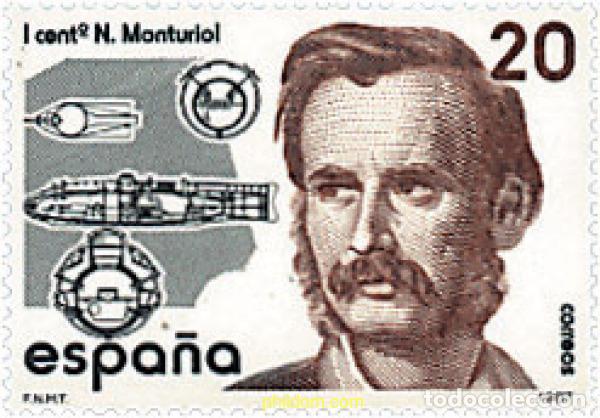 Sellos: 258328 MNH ESPA&Ntilde;A 1987 CENTENARIOS