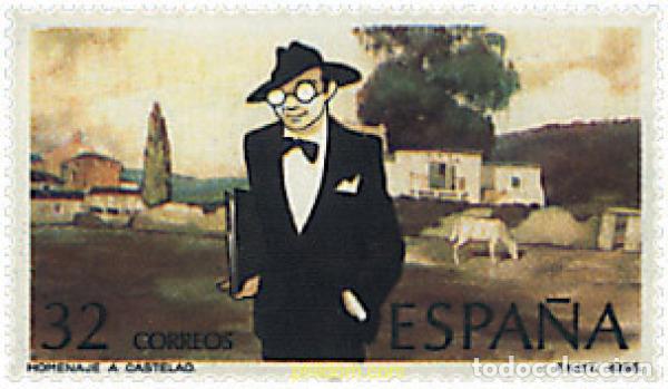 Briefmarken: 85767 MNH ESPA&Ntilde;A 1986 CENTENARIO DEL NACIMIENTO DE CASTELAO