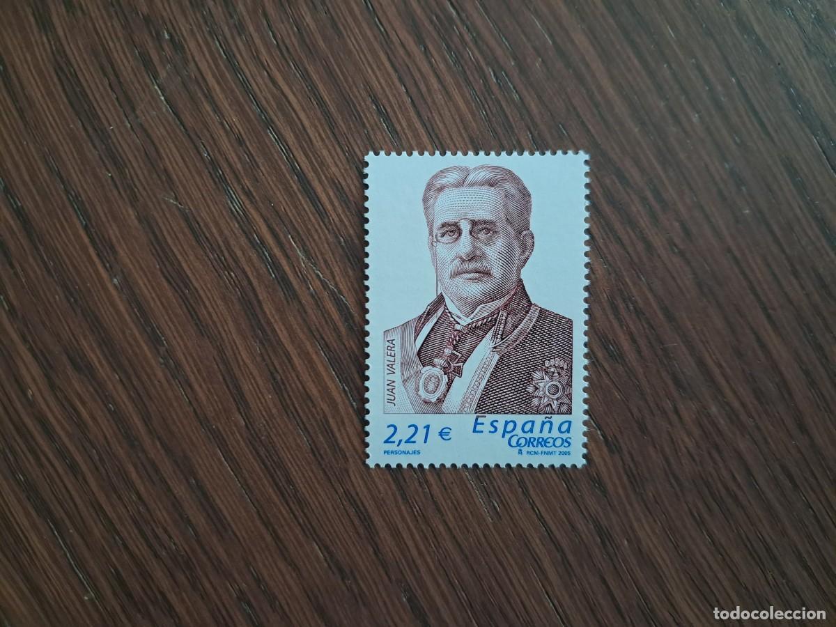 Selos: sello nuevo de Espa&ntilde;a, 2005. Juan Valera. Edifil 4160.
