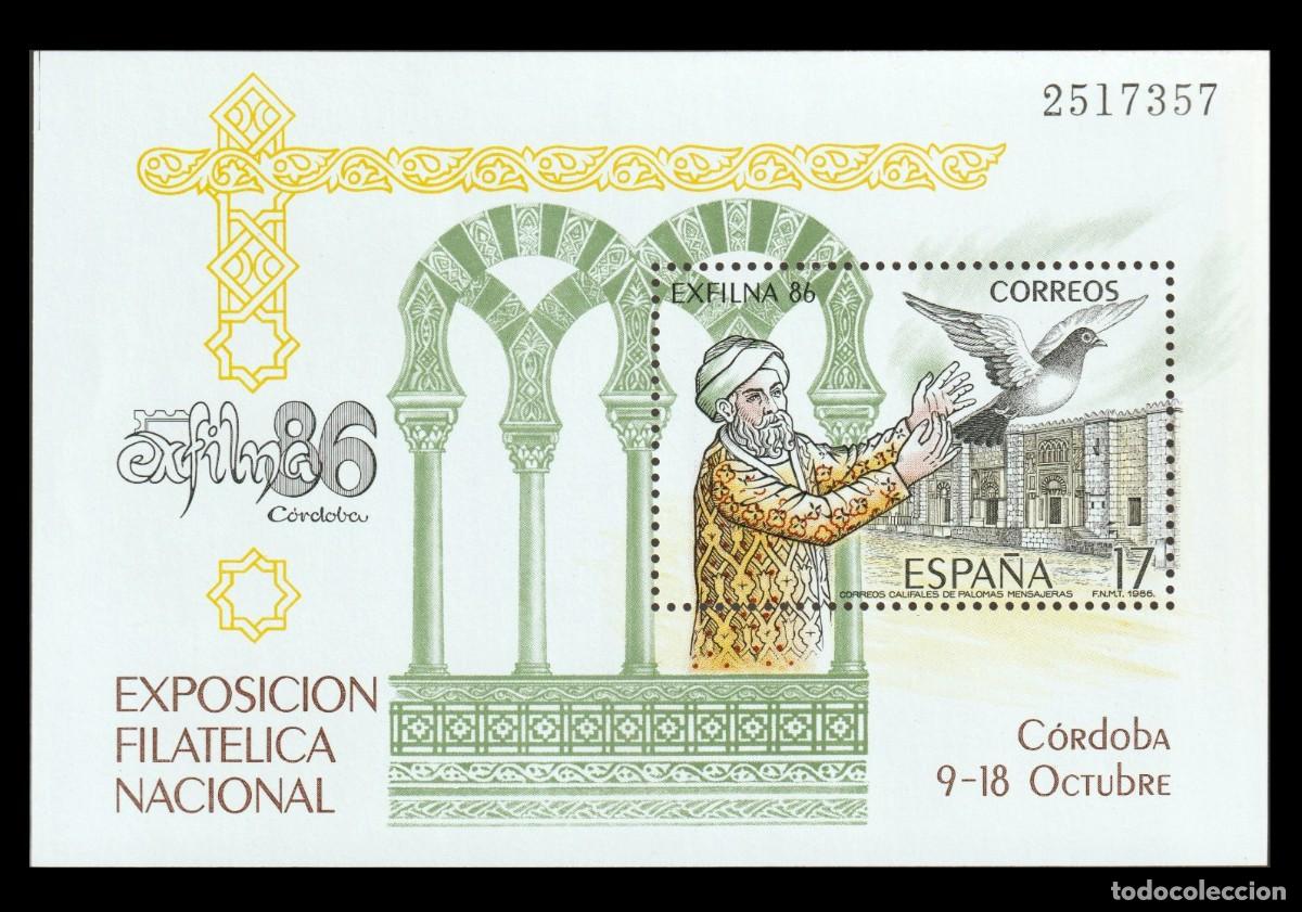 Sellos: HB Espa&ntilde;a, 1986 | EXFILNA &acute;86 | Ed: 2859, Yv: B35, Mi: B29, Sc: 2490 MNH **