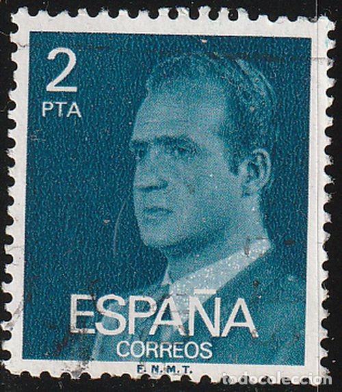 Sellos: Espa&ntilde;a 1976 Edifil 2345 Sello &ordm; Personajes Retrato del Rey Juan Carlos I Michel 2238x Yvert 1991