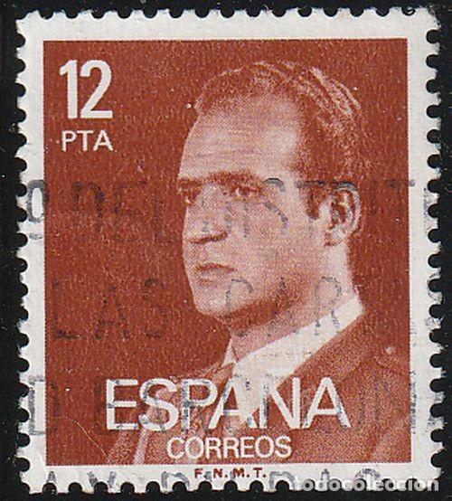 Briefmarken: Espa&ntilde;a 1976 Edifil 2349 Sello &ordm; Personajes Retrato del Rey Juan Carlos I Michel 2242x Yvert 1995