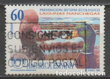 Sellos: Edifil n&ordm; 3394, PATO COLORADO, USADO