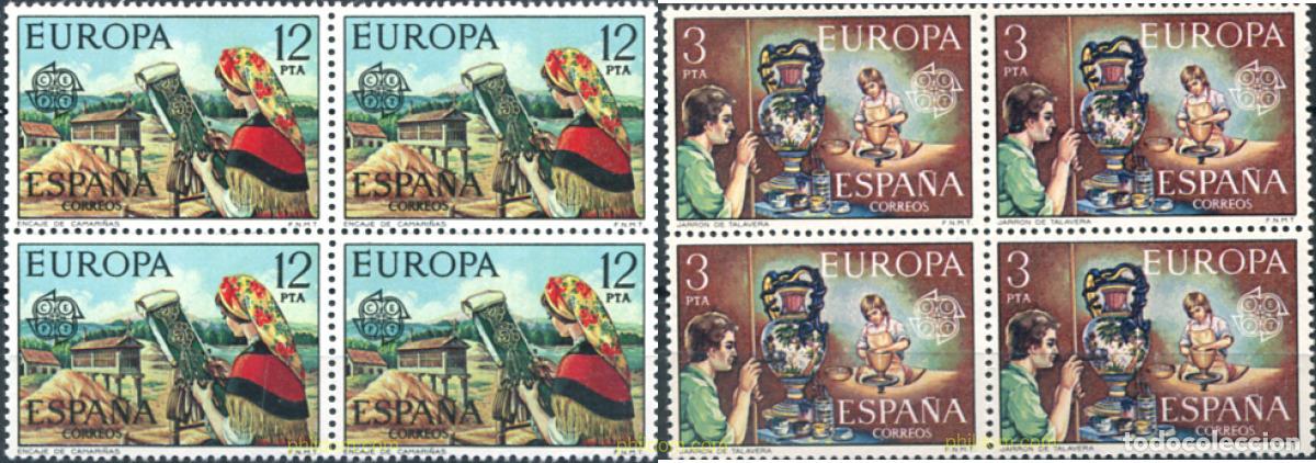Francobolli: 324023 MNH ESPA&Ntilde;A 1976 EUROPA CEPT 1976 - ARTESANIA
