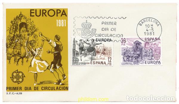 Francobolli: 23901 MNH ESPA&Ntilde;A 1981 EUROPA CEPT. FOLCLORE