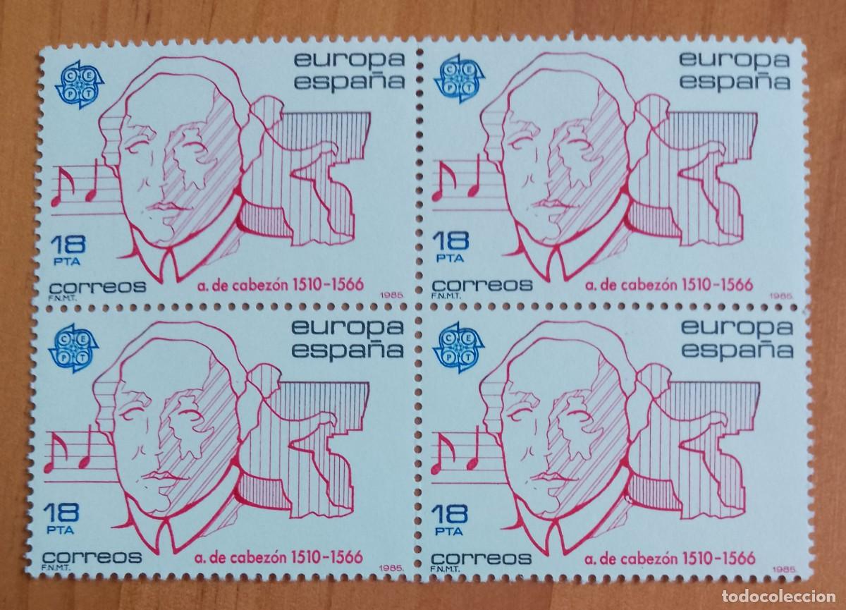 Briefmarken: ESPA&Ntilde;A - V/F 18 PTA - TIRA NUEVA - A&Ntilde;O 1985, EDIFIL 2788 - EUROPA CEPT, A. DE CABEZ&Oacute;N