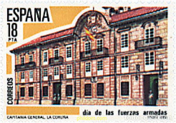 Sellos: 85745 MNH ESPA&Ntilde;A 1985 DIA DE LAS FUERZAS ARMADAS