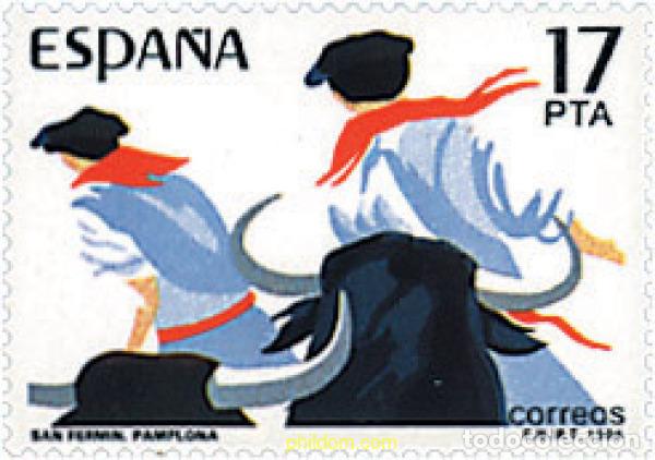 Selos: 258372 MNH ESPA&Ntilde;A 1984 FIESTAS POPULARES