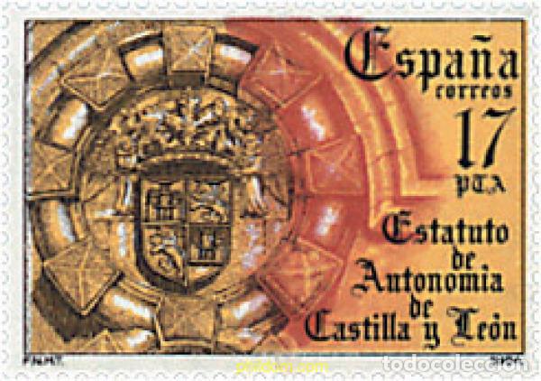 Selos: 258370 MNH ESPA&Ntilde;A 1984 ESTATUTO DE AUTONOMIA-CASTILLA Y LE&Oacute;N