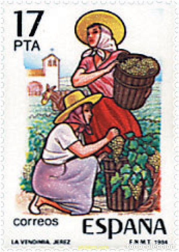 Selos: 258373 MNH ESPA&Ntilde;A 1984 FIESTAS POPULARES