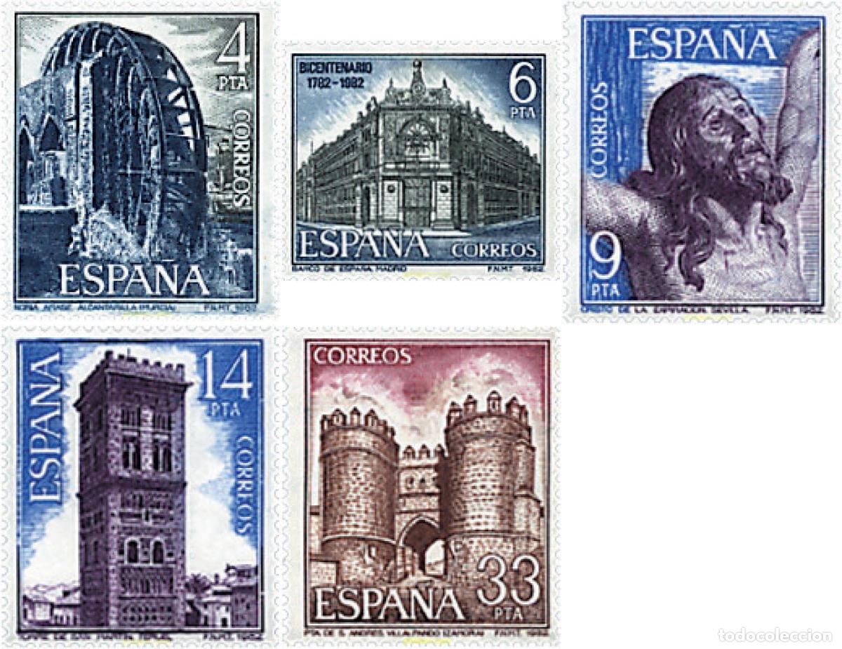 Francobolli: 85727 MNH ESPA&Ntilde;A 1982 PAISAJES Y MONUMENTOS