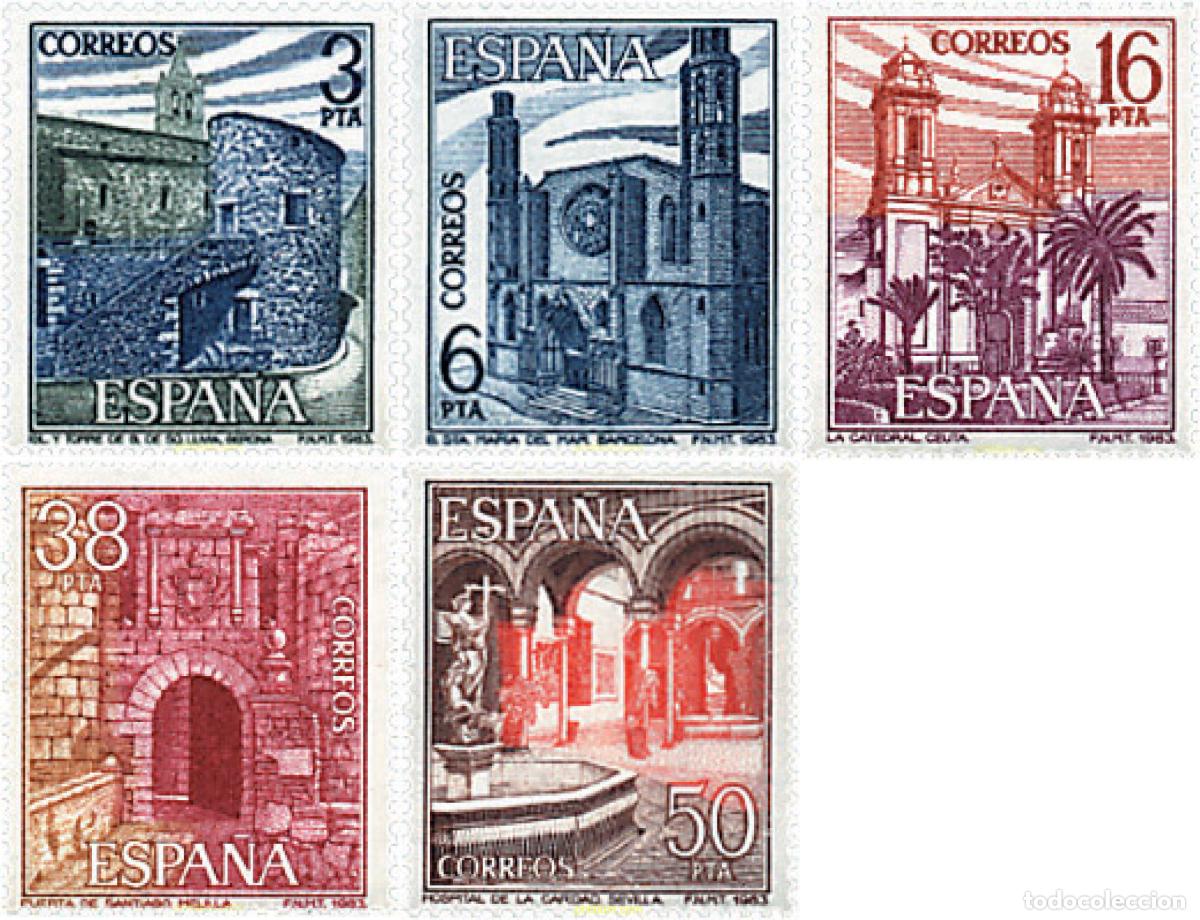 Francobolli: 85116 MNH ESPA&Ntilde;A 1983 PAISAJES Y MONUMENTOS