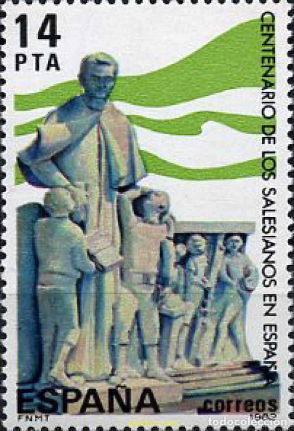 Francobolli: 85730 MNH ESPA&Ntilde;A 1982 CENTENARIO DE LOS SALESIANOS