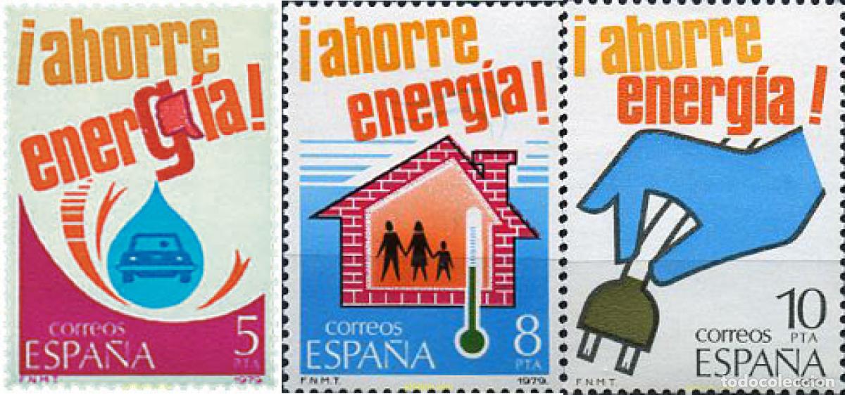 Sellos: 85020 MNH ESPA&Ntilde;A 1979 AHORRO DE ENERGIA