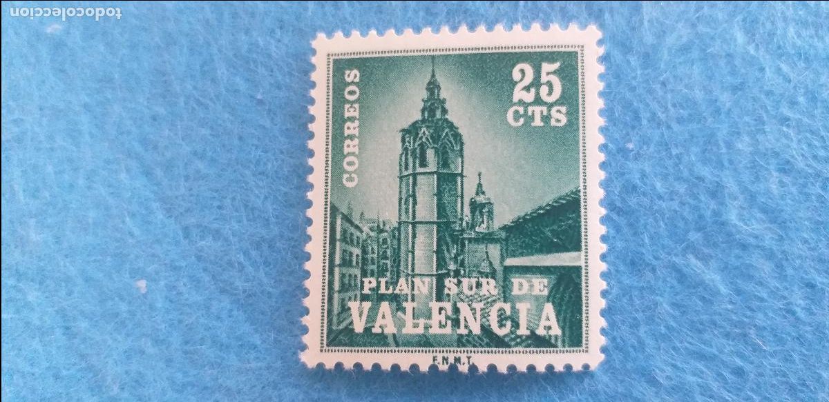Francobolli: Sello Nuevo **. Plan sur de Valencia.