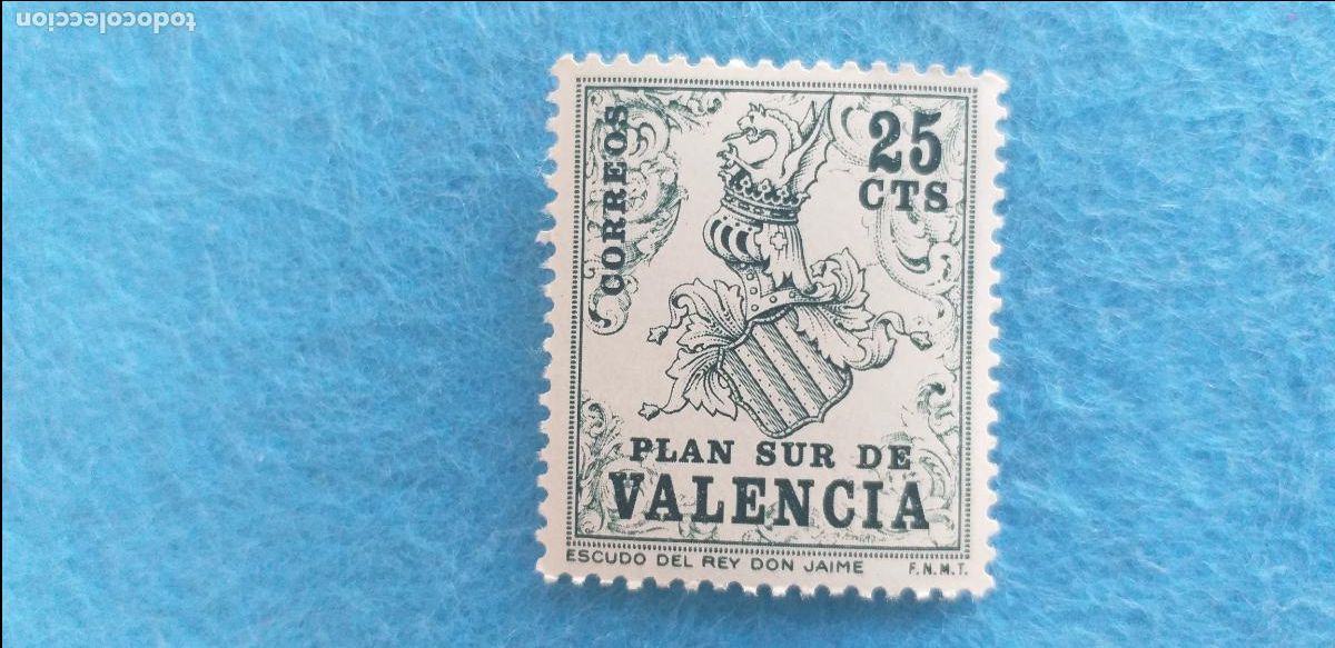 Francobolli: Sello Nuevo **. Plan sur de Valencia.