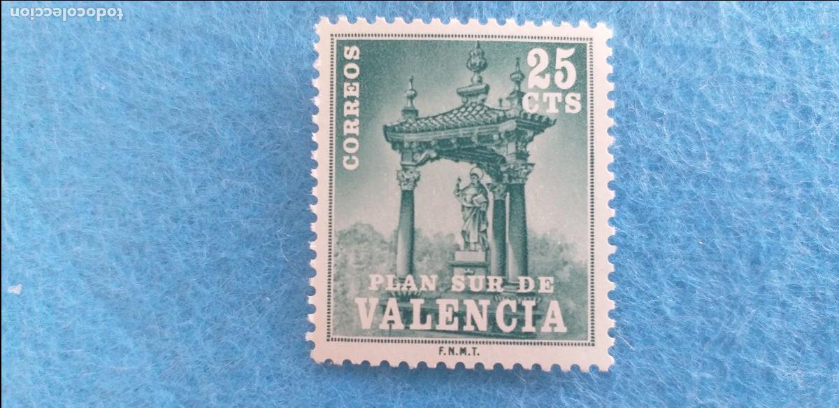 Francobolli: Sello Nuevo **. Plan sur de Valencia.