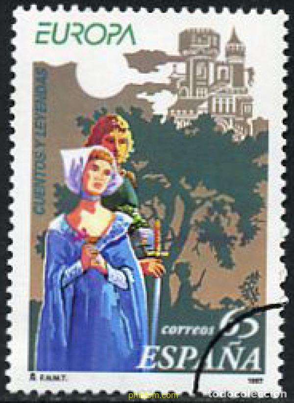 Sellos: 7117 MNH ESPA&Ntilde;A 1997 EUROPA CEPT. CUENTOS Y LEYENDAS