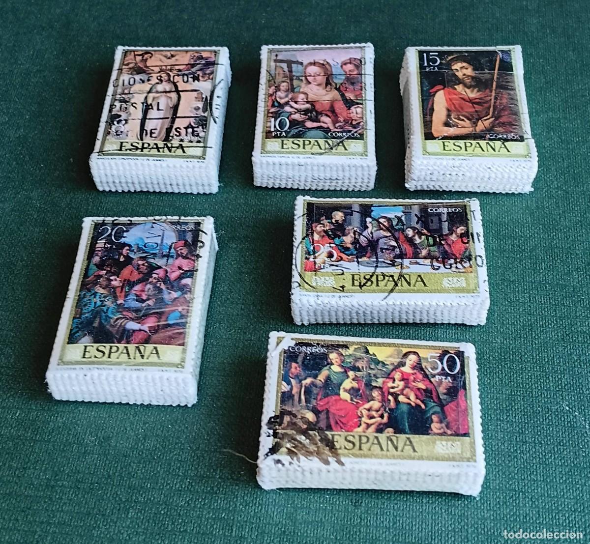 Briefmarken: Espa&ntilde;a.1979. JUAN DE JUANES. 100 SERIES Matasello. Edifil. 2537-2542 + OBSEQUIO