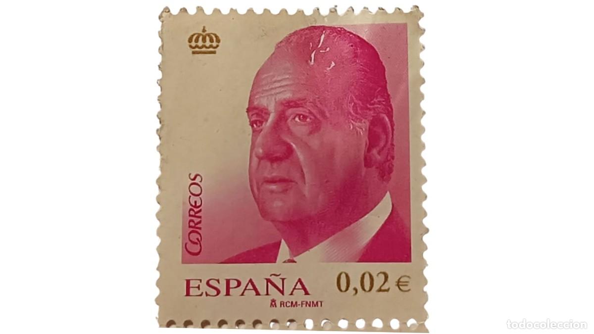 Selos: Sello Espa&ntilde;a 2008 - Rey Juan Carlos I - 0,02&euro; - Para Coleccionistas o Manualidades