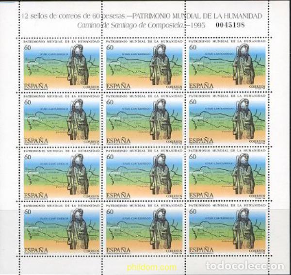 Sellos: 249779 MNH ESPA&Ntilde;A 1995 PATRIMONIO MUNDIAL DE LA HUMANIDAD