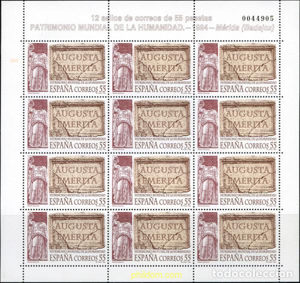 Sellos: 12250 MNH ESPA&Ntilde;A 1994 PATRIMONIO MUNDIAL DE LA HUMANIDAD