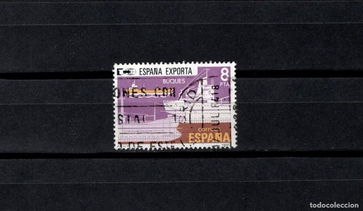 Sellos: Sello usado. Espa&ntilde;a Exporta. Buques. 12 de marzo de 1980. Edifil 2564.