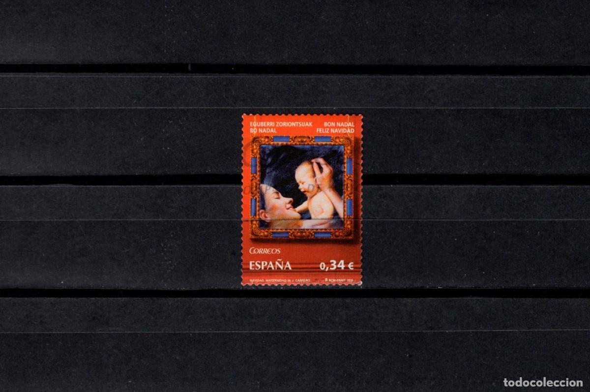 Sellos: Sello usado. Navidad 2010. Maternidad. 3 de Noviembre de 2010. Edifil 4609.