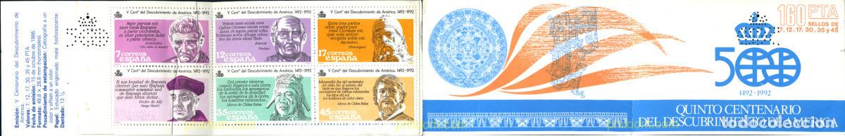 Sellos: 272369 MNH ESPA&Ntilde;A 1986 5 CENTENARIO DEL DESCUBRIMIENTO DE AMERICA