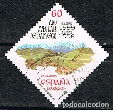 Timbres: EDIFIL 3355, A&Ntilde;O JUBILAR LEBANIEGO, VISTA DE TURIENO EN LOS PICOS DE EUROPA, USADO