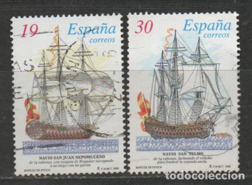 Timbres: EDIFIL 3352/3, BARCOS DE EPOCA, USADO, SERIE COMPLETA